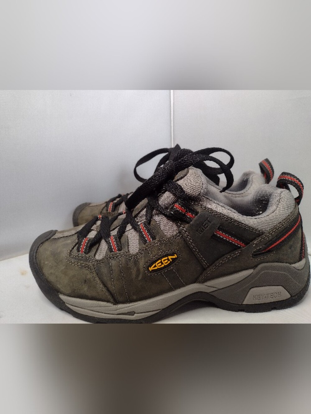 KEEN Utility Men's Detroit XT Low Steel Toe Work Shoe 9EE Leather Gray JJ